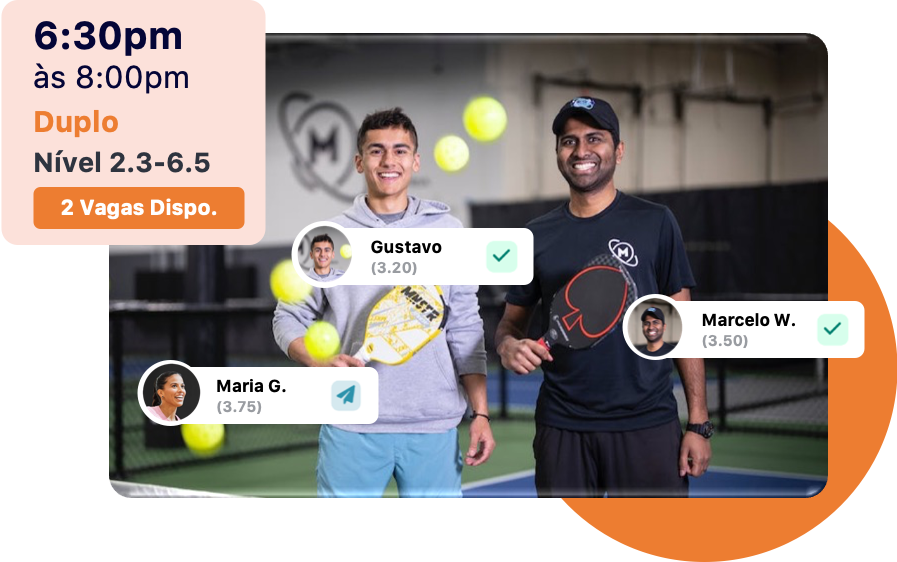 Organizar Jogo Pickleball