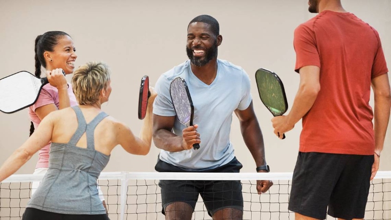 Gérez la pression de votre équipe au pickleball