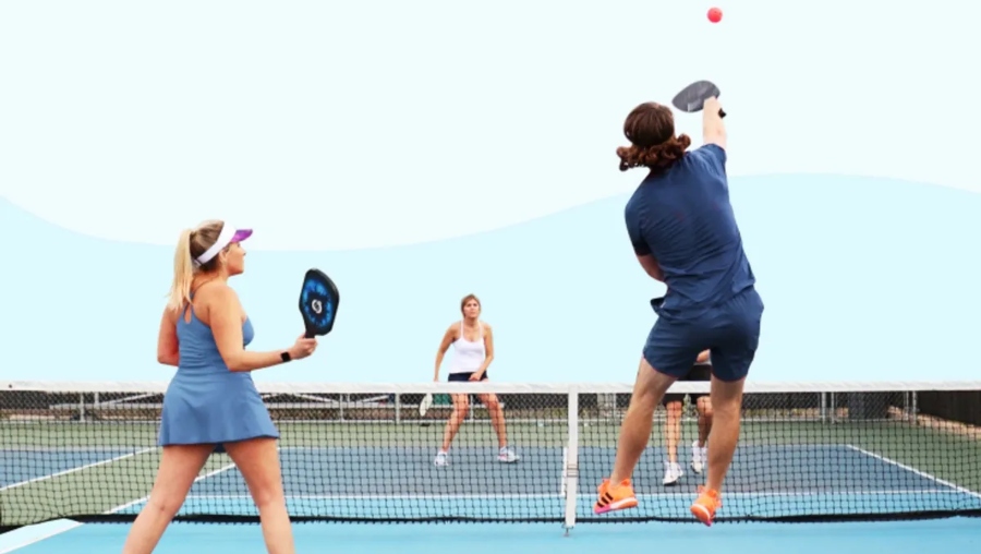 Le lob au Pickleball