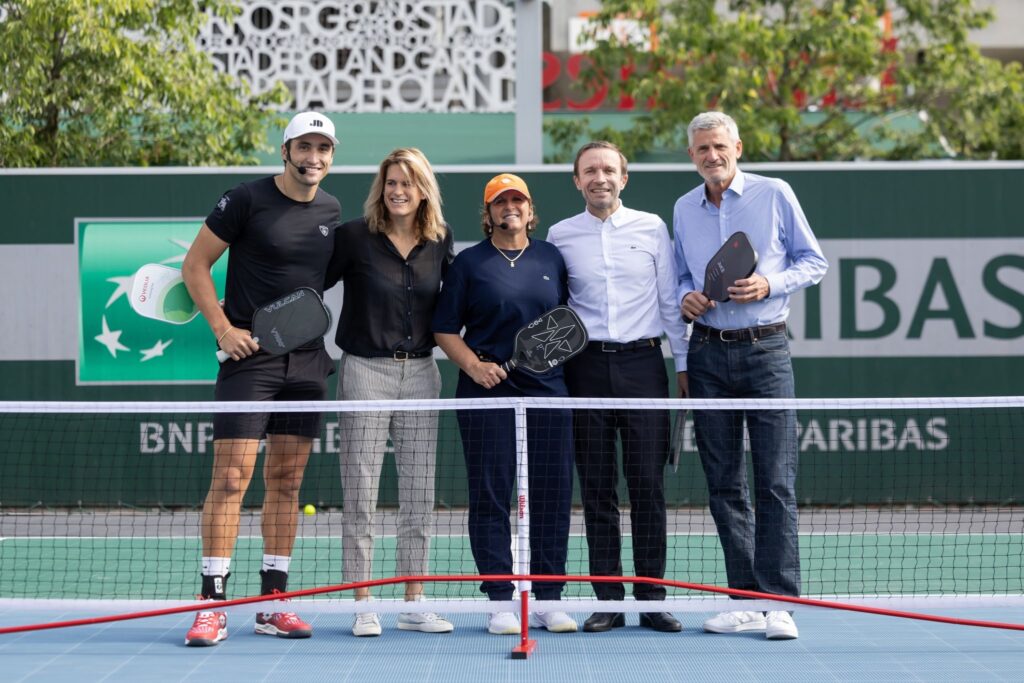 Le pickleball &agrave; Roland-Garros