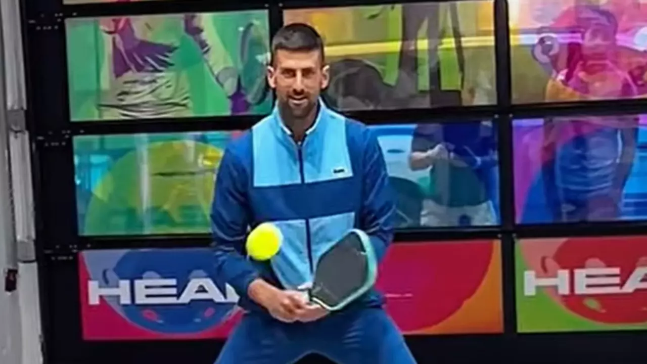 Djokovic, Alcaraz, Sinner, tous réunis autour du Pickleball