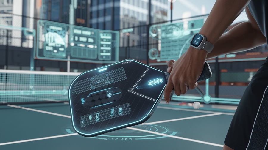 Pickleball et technologie : Applications et gadgets utiles pour améliorer son jeu en 2025.