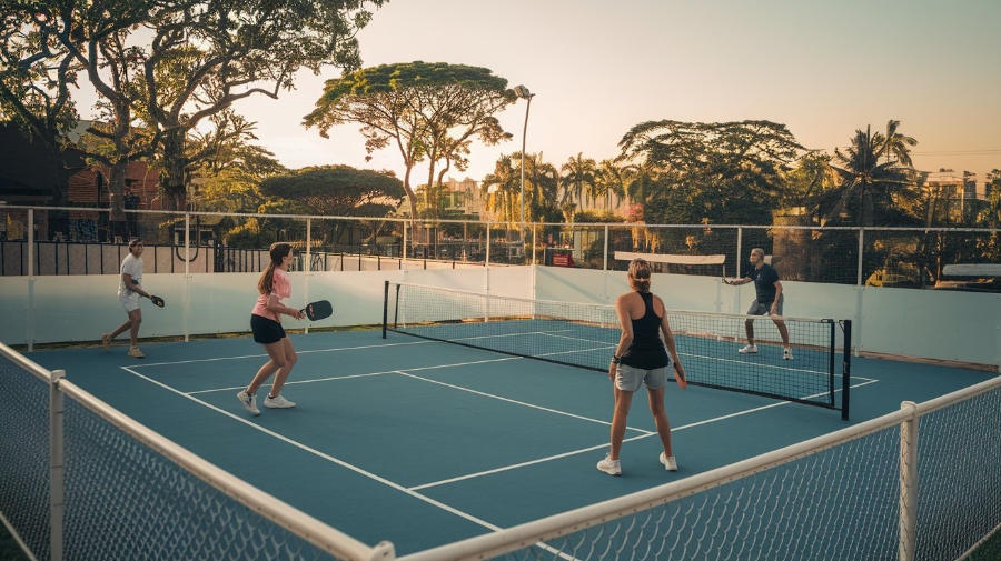Infrastructures en plein développement pour le Pickleball au Brésil