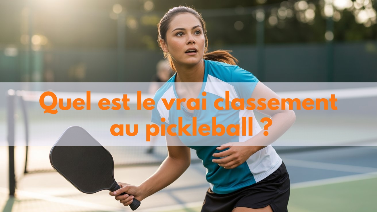 Quel est le vrai classement au pickleball comparatif détaillé France