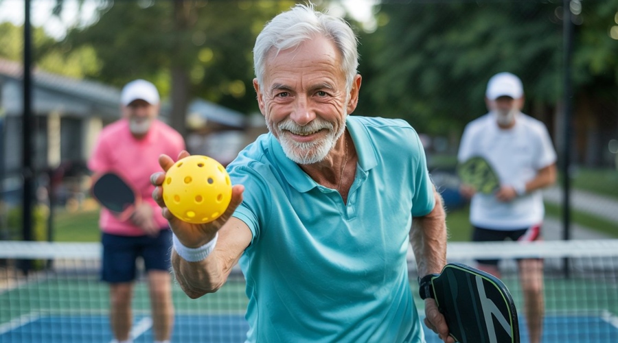 L’essor du pickleball chez les seniors : bien s’entraîner et s’échauffer pour jouer plus longtemps