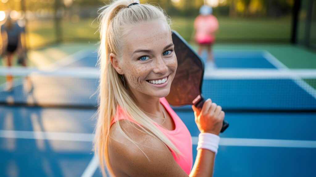Pickleball joueuse - Thepicklrnation