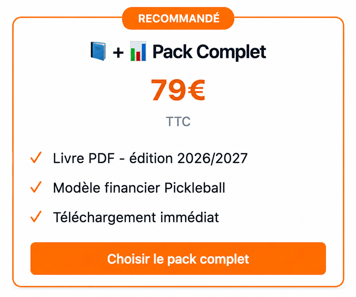 Commander le pack