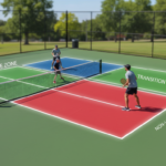 Les 4 zones du terrain de pickleball expliquées pour les débutants